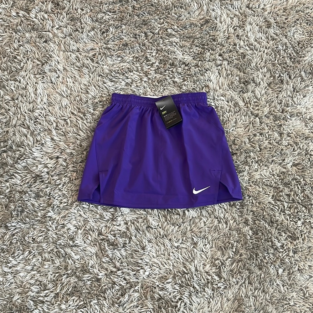 Nike Dri-Fit Purple Lacrosse Mini Skirt